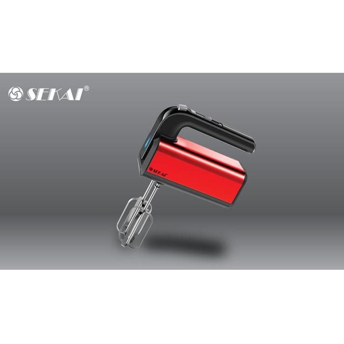 Sekai Hand Mixer Body Stainless - MX681H | MX-681H Red
